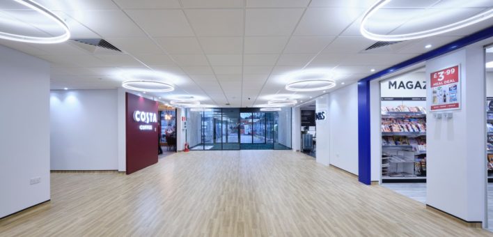 Photograph of Colchester's Hospital's new main entrance