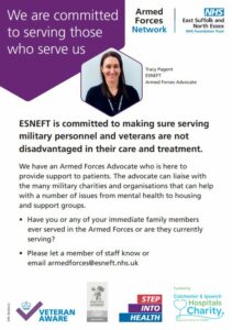 Open the ESNEFT Armed Forces Advocate poster